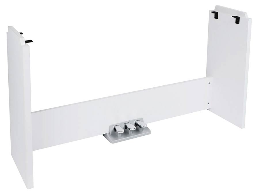 Medeli - ST450/WH - wooden stand for digital piano SP-C120/SP-A500 with 3 pedals - white – - White