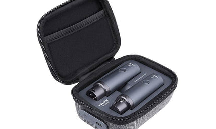 2.4 GHz wireless microphone system, XLR transmitter and receiver, free dynamic microphone