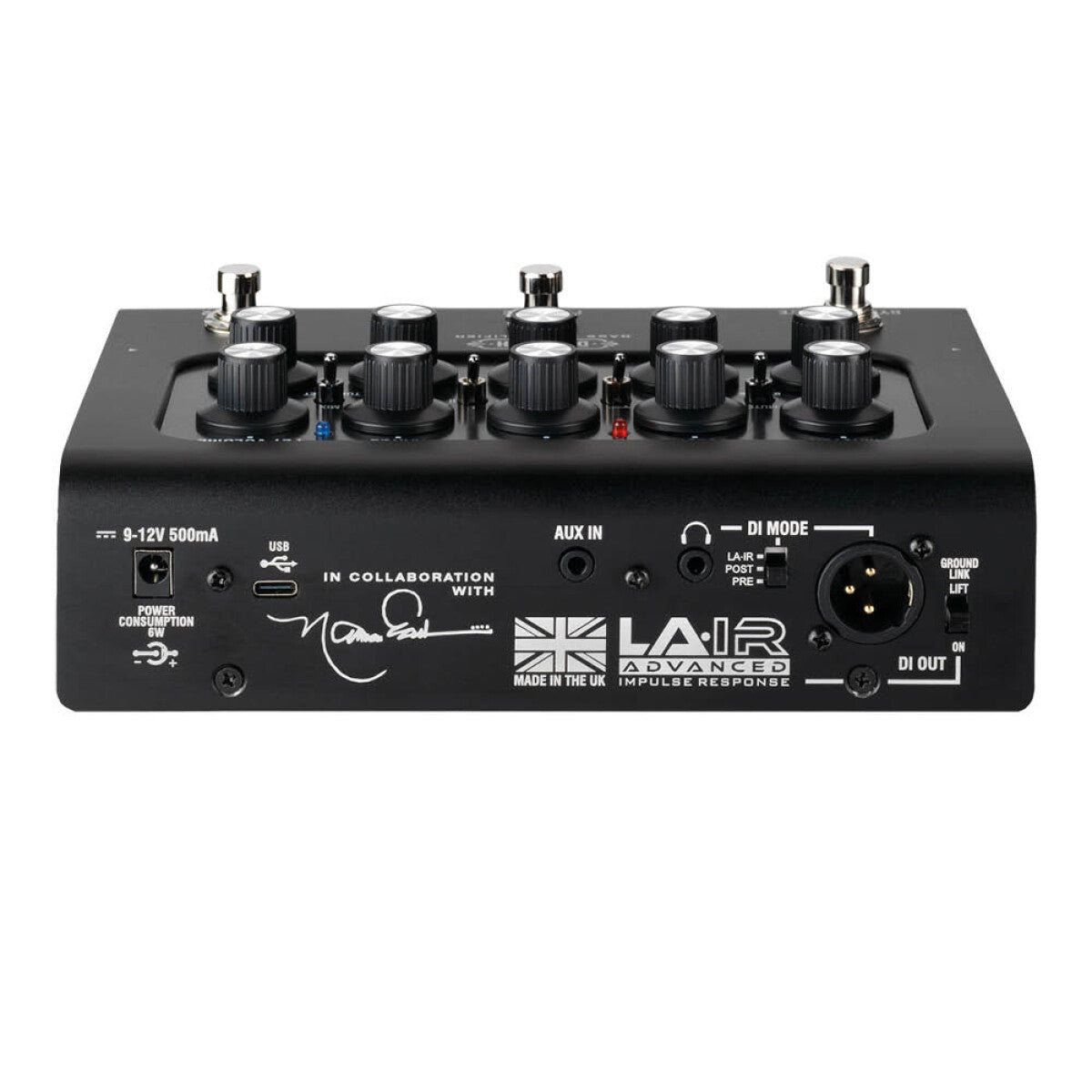 Laney Black Country Custom DIGBETH, Bass Pre Amplifier Pedal, Nathan EAST Signature