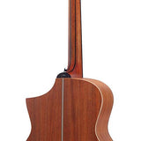12-string auditorium guitar, solid spruce top, mahogany b&s, cutaway+EQ, amara ebony fb, gigbag