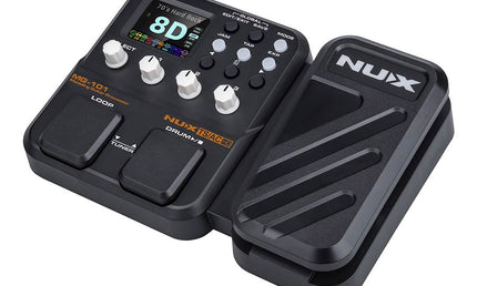 guitar amp modeling processor and multi effect with drum machine and phrase looper, compact