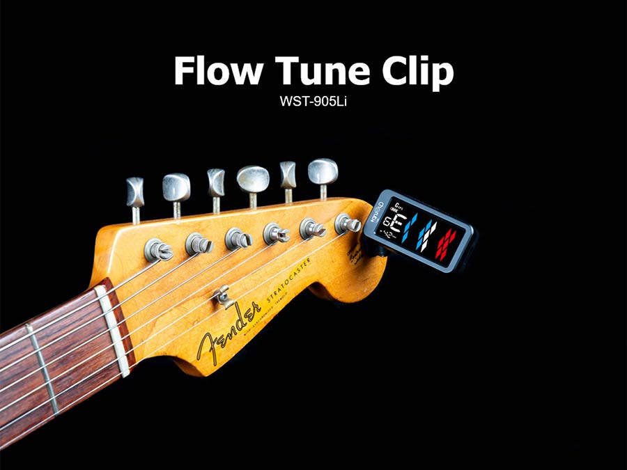 Cherub - WST-905Li - Rechargeable Chromatic Clip Tuner for All Guitars