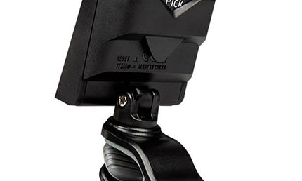 chromatic clip tuner 'Moai Tune', with multi color display, auto power on/off, Li-Po battery