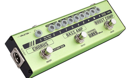 effect strip DAPPER BASS MINI with tuner + compressor + EQ + chorus