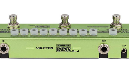 effect strip DAPPER BASS MINI with tuner + compressor + EQ + chorus