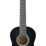 Valencia - VC201TBU - Classic Guitar 1/4 – Transparent Blue