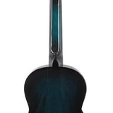 Valencia - VC201TBU - Classic Guitar 1/4 – Transparent Blue