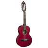 classic guitar 1/4, sitka spruce & nato, transparent wine red satin