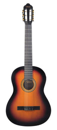 classic guitar 4/4, sitka spruce & mahogany, classic sunburst high gloss