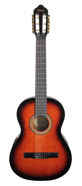 classic guitar 3/4, sitka spruce & mahogany, classic sunburst high gloss