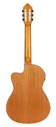 classic guitar 4/4, sitka spruce & mahogany, preamp and cutaway, natural satin