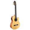 classic guitar 4/4, sitka spruce & mahogany, preamp and cutaway, natural satin