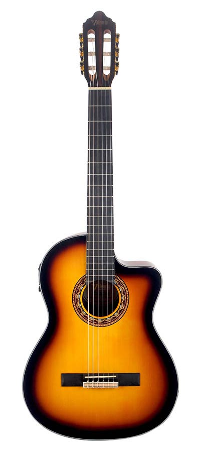 Valencia - VC304CEASB - Classic Guitar 4/4 – Antique Sunburst