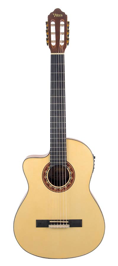 Valencia - VC304CEL - Classic Guitar Left Handed 4/4 – Cutaway, Natural