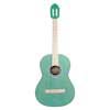 classic guitar 4/4, sitka spruce & mahogany, aqua blue