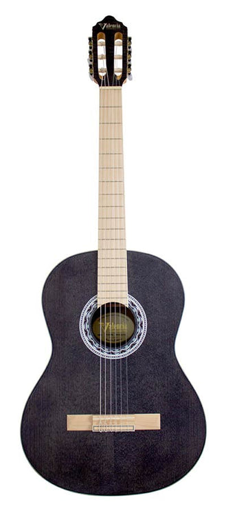 classic guitar 4/4, sitka spruce & mahogany, black