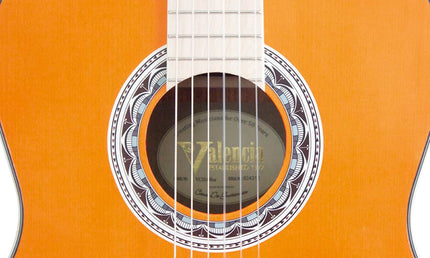 classic guitar 4/4, sitka spruce & mahogany, orange