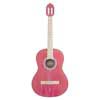 classic guitar 4/4, sitka spruce & mahogany, pink