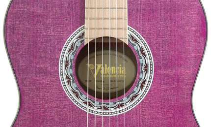 Valencia - VC354PP - Classic Guitar 4/4 – Mahogany, Purple
