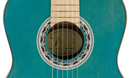 Valencia - VC354HAB - Classic Guitar With Hybrid Neck 4/4 – Aqua Blue