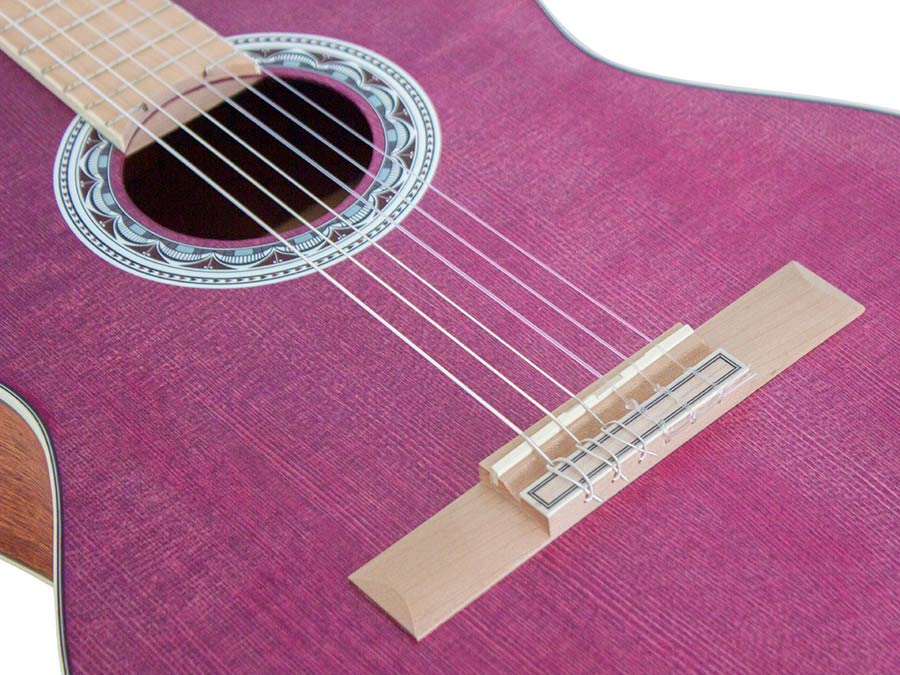 Valencia - VC354HPP - Classic Guitar With Hybrid Neck 4/4 – Mahogany, Purple