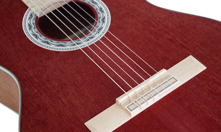Valencia - VC354HWR - Classic Guitar With Hybrid Neck 4/4 – Wine Red