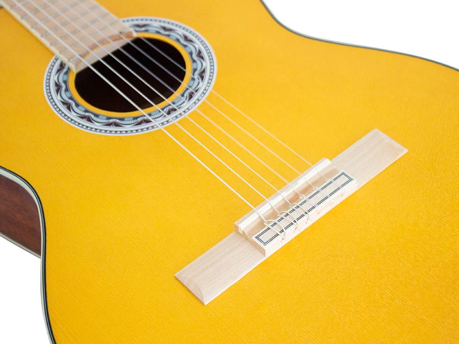 Valencia - VC354HYW - Classic Guitar With Hybrid Neck 4/4 – Mahogany, Yellow