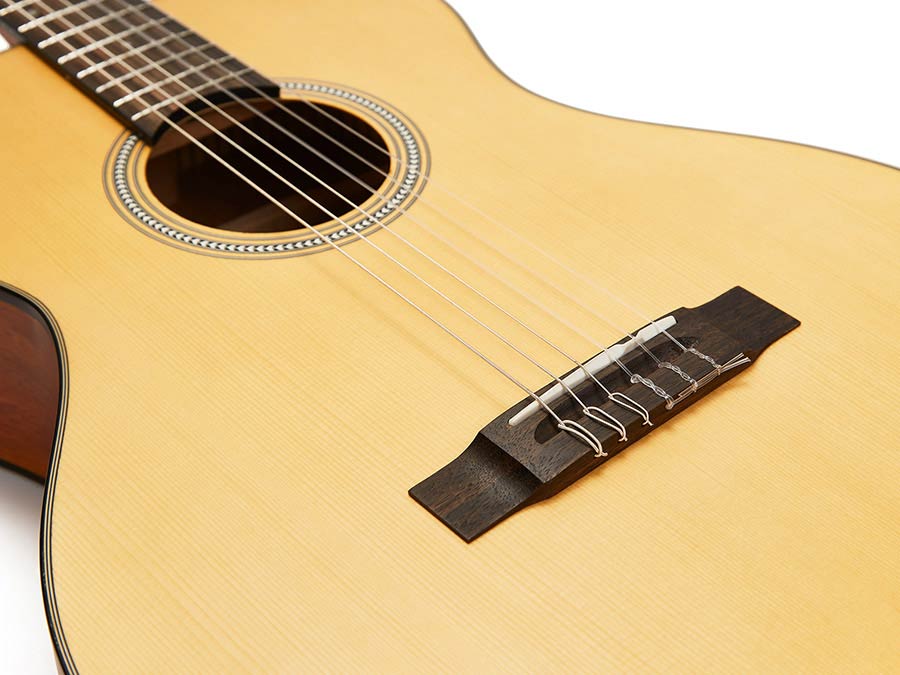Valencia - VA434 - Nylon String Auditorium Guitar – Nato, Natural