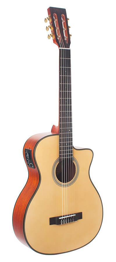 Valencia - VA434CE - Nylon String Auditorium Guitar – Cutaway, Natural
