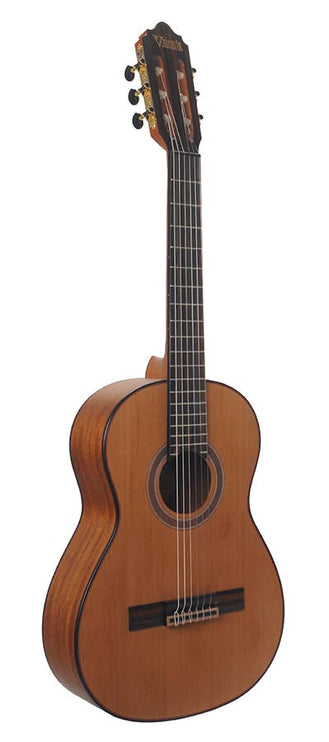 classic guitar 3/4, solid red cedar & mahogany, solid cedar top, satin natural finish