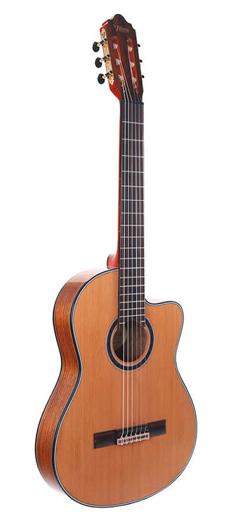 Valencia - VC774TCE - Slim Body Classic Guitar 4/4 – Solid Red