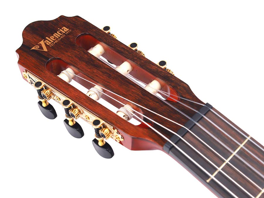 Valencia - VC774TCE - Slim Body Classic Guitar 4/4 – Solid Red