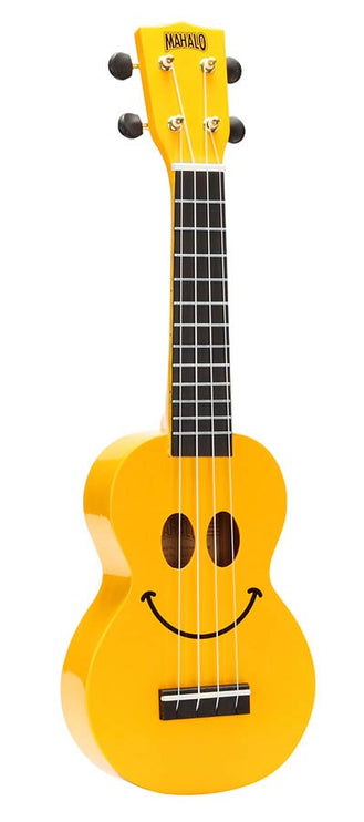 soprano ukulele pack SMILE, yellow, with essentials accessory pack