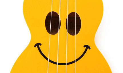 soprano ukulele pack SMILE, yellow, with essentials accessory pack