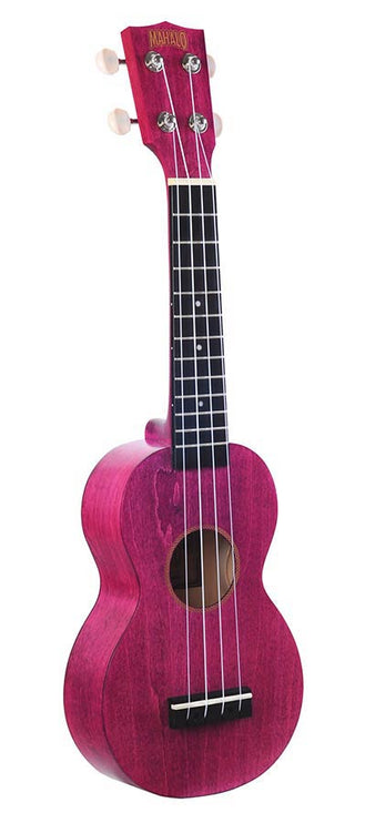 soprano ukulele, berry crush, with bag