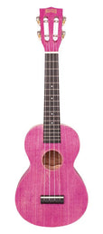 concert ukulele, berry crush, with bag