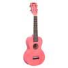 concert ukulele, coral pink, with bag