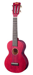 concert ukulele, cherry red, with bag