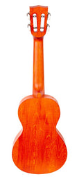 concert ukulele, orange sunset, with bag