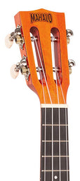 concert ukulele, orange sunset, with bag