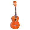 concert ukulele, orange sunset, with bag