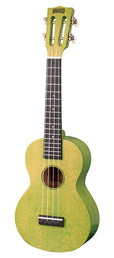 concert ukulele, sea green, with bag