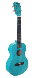 tenor ukulele, aqua blue, with bag