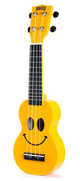 soprano ukulele 47cm scale, yellow, with bag