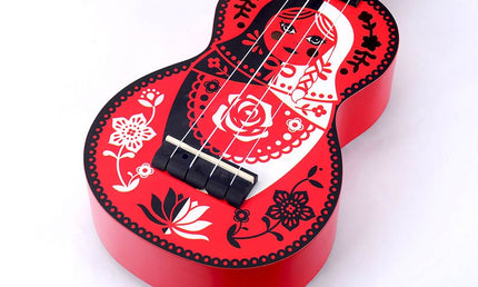 soprano ukulele RUSSIAN DOLL, with bag