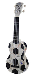 soprano ukulele FOOTBALL, with bag