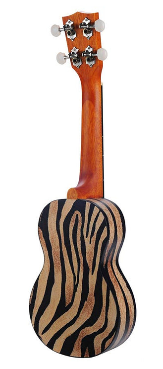 soprano ukulele ZEBRA, with bag