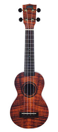 soprano ukulele PHOTO FLAME KOA, with bag