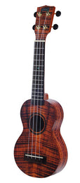 soprano ukulele PHOTO FLAME KOA, with bag