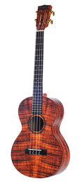 baritone ukulele PHOTO FLAME KOA, with bag